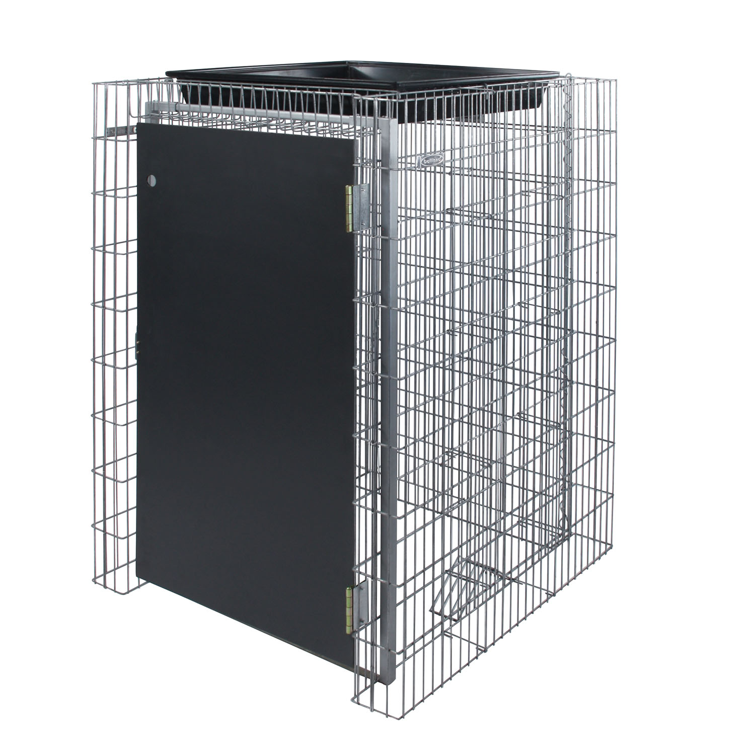 Gabionen Mülltonnenbox 120 80,5×83,5×123 cm